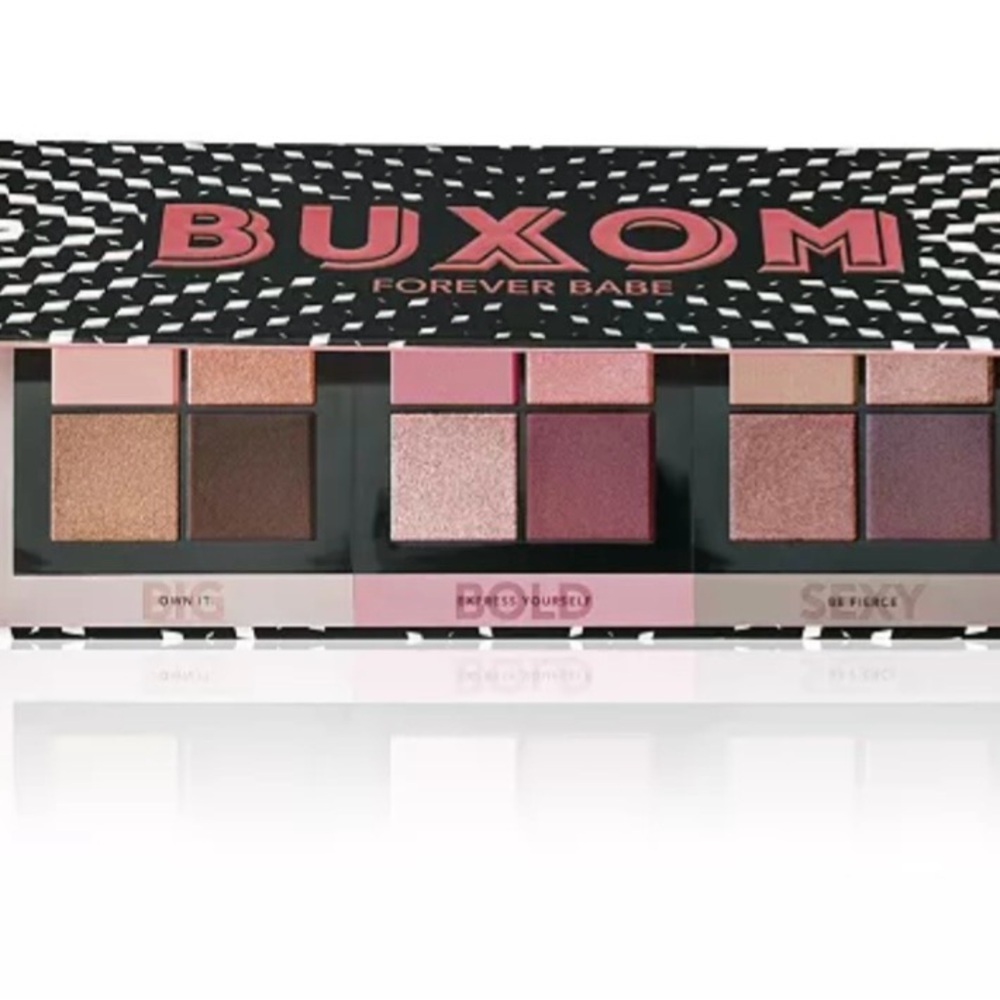 NIB Buxom Forever Babe Eyeshadow Palette - Pink, Gold, Brown